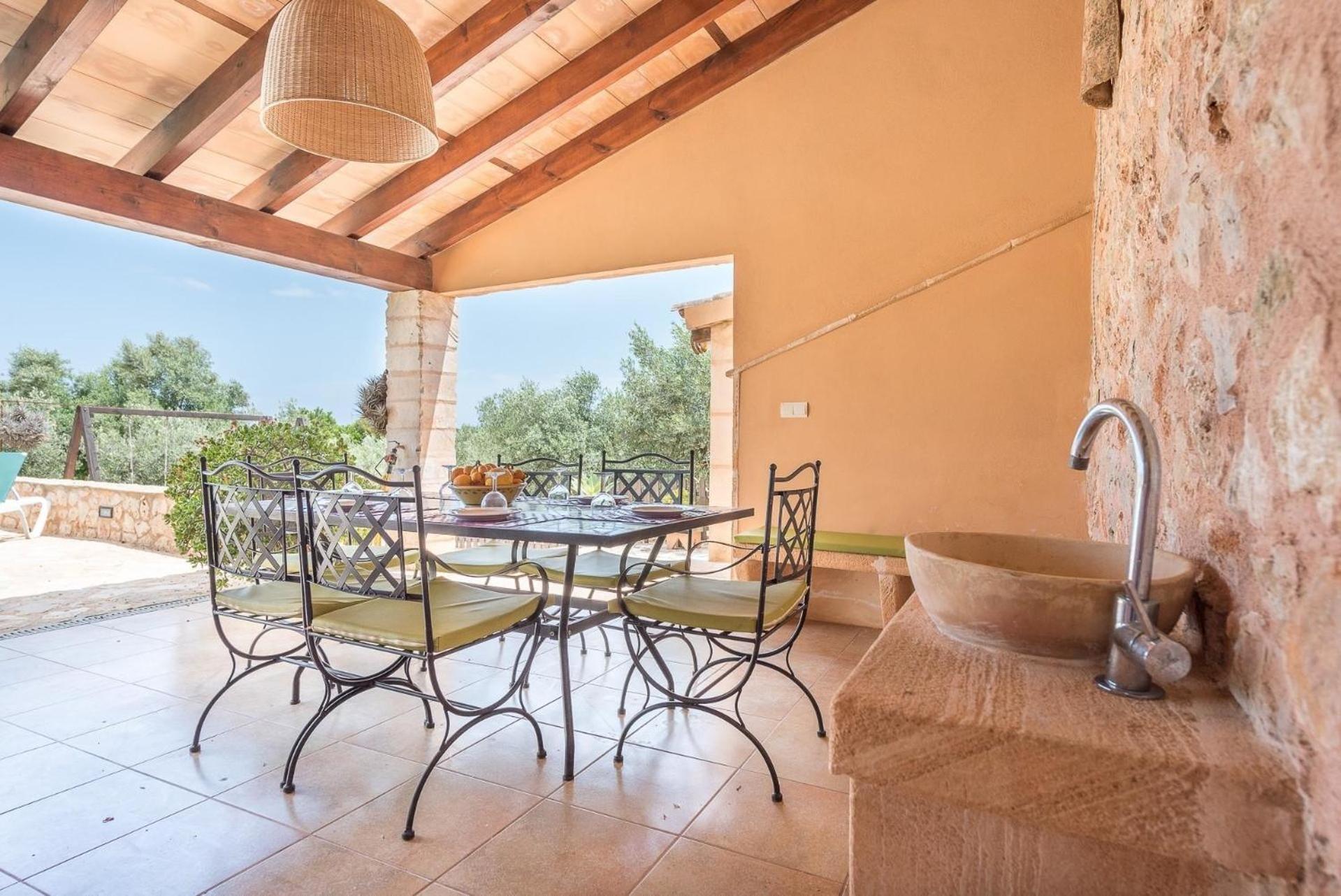 Mit Privatpool Fuer 6 Personen Ca 226 Qm In San Lorenzo De Cardessar, Mallorca Suedostkueste Von Mallorca Ferienhaus